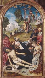 A Lamentação de Cristo, c.1515-20 (óleo sobre painel)