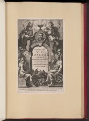 Página de rosto para Justus Lipsius, Opera Omnia, I