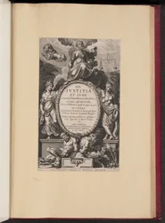 Página de rosto para Leonard Lessius, De Ivstitia et Ivre