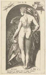 Juno com pavão (título no objeto), Deuses antigos (título da série)