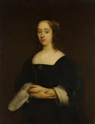 Retrato de uma mulher, 1648.