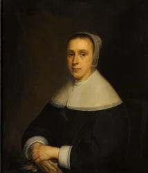 Retrato de Elisabeth Vervoorn (1617-57)
Retrato de Elisabeth Vervoorn (1617-73), Esposa de Johan van Someren