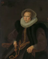 Griete Jacobsdr van Rhijn (1585-1652), esposa de Jacob Cornelisz Banjaert, chamada van Neck