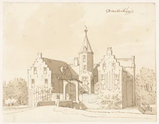 Castelo de Drakenburg perto de Baarn