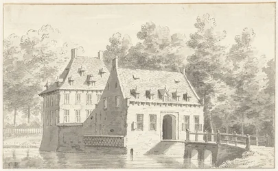 A casa em Druten em Gelderland