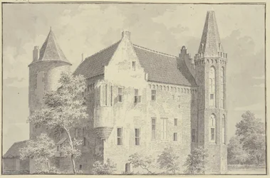 Castelo de Croy na aldeia de Aarle-Rixtel