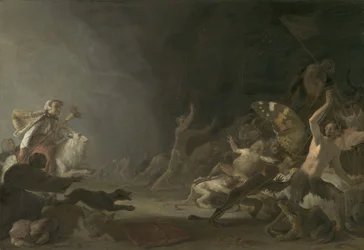 Sábado das Bruxas ", c.1650