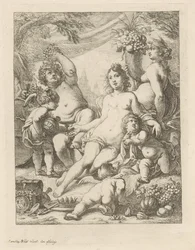 Baco, Vénus e Ceres.