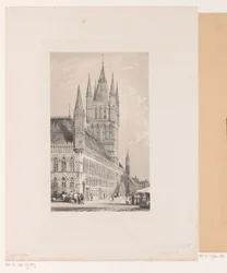 Ypres Cloth Hall
Câmara Municipal do século XIII (Halte Yperen) (título sobre o objecto)