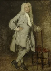 Retrato de Jan Lepeltak, Comerciante de Madeira em Amesterdão, Regente do Orfanato Aalmoezeniersweeshuis