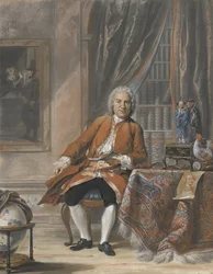 Retrato de Joan Jacob Mauricius, governador-geral do Suriname Retrato de Joan Jacob Mauricius Governador-Geral do Suriname, Poeta e Entusiasta de Teatro