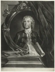 Retrato do compositor Pietro Antonio Locatelli 1695-1764