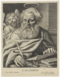 Evangelista Matheus S. MATHEVS (título no objeto) Vier evangelisten (título da série)