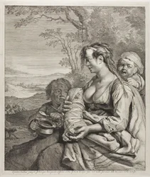 A mulher boémia