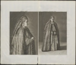 Mulher russa De: Viagem sobre Moscovite, 1711