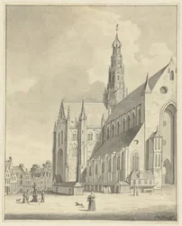 O Saint Bavo em Haarlem