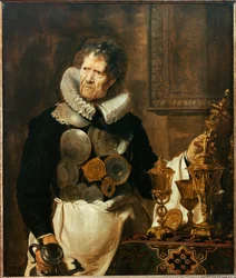 Retrato de Abraham Grapheus 1550-1624, 1620.