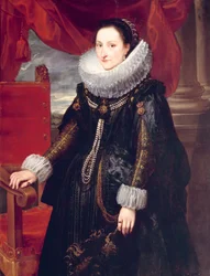 Retrato de uma mulher.