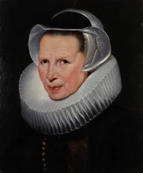 Retrato de uma mulher idosa
