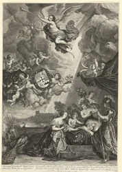 Alegoria do Nascimento da Princesa Maria Amália, Filha de Hendrik Casimir, 1689