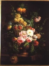 Urna com Flores