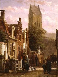 Cena de rua em Bolsward
