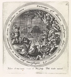 o dilúvio História de Noé (título da série)