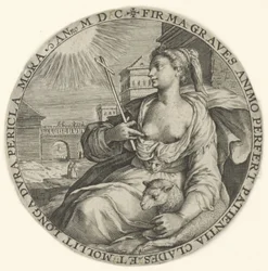 Paciência Virtudes teologais (título da série) Virtutu Theologicaru (título da série)