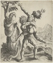 Hércules luta com Antaeus