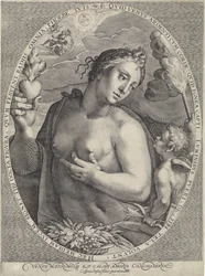 Vênus em Amor Venus Matrimonij e Calidj Amoris Conciliatrix (título no objeto) Diana, Vênus em Aurora (título da série)