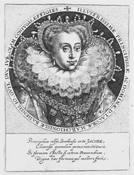 Princesa Jakobea de Baden 1558-1597, ca.1600
