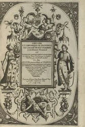 Página de título da História e Crônica de Provence, 1614