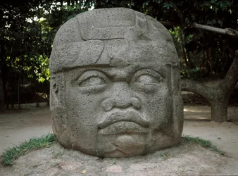 cabeça colossal