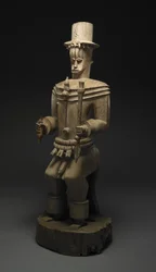 Figura ancestral do herói fundador Owedjebo