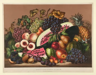 Pedaço de Fruta Americana