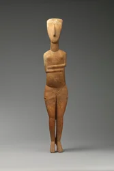 Figura feminina, 2600-2400 a.C. (mármore)