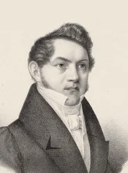 Retrato de Carl Gottlieb Reissiger 1798-1859, c. 1830.