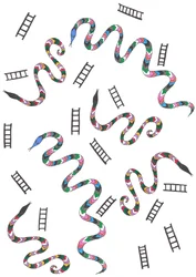Snakes  Ladders, 2024 (técnica mista)