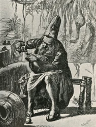 O dervixe arranca os pelos da cauda do gato, 1906.