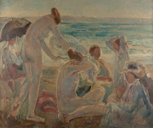 A brisa (óleo sobre tela)