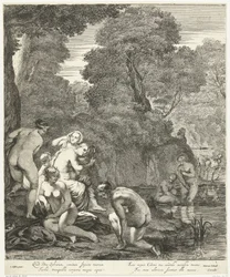 Diana e suas ninfas descobertas por Acteon
