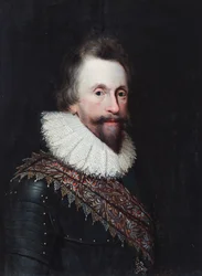 Retrato de Henry Wriothesley, 3º Conde de Southampton (óleo sobre painel)