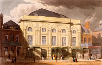 O Teatro Surrey, Londres, 1826