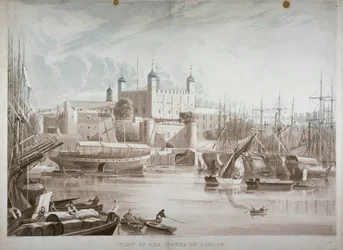 Torre de Londres, 1819.