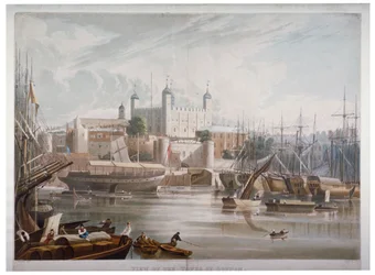 Torre de Londres, 1819.