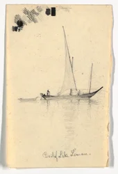 Barco do Lago Leman (Lago Genebra)