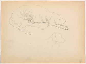 Desenho, Milo (um ponteiro), dois estudos, ca. 1862