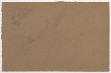 Desenho, Estudos da mão direita, 1850-60