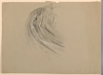 Desenho, Estudo para "A Madalena", D, 1852