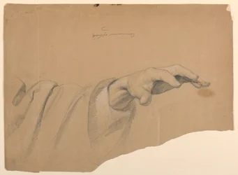 Desenho, Estudo para "Comunhão de t, 1844